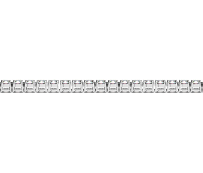 Lab Grown Round Diamond Tennis Bracelet in 14k White Gold (7 cctw F/G  VS2/SI1)