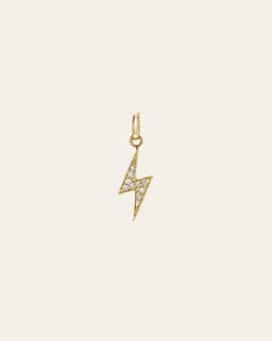 Diamond Lightning Bolt Pendant
