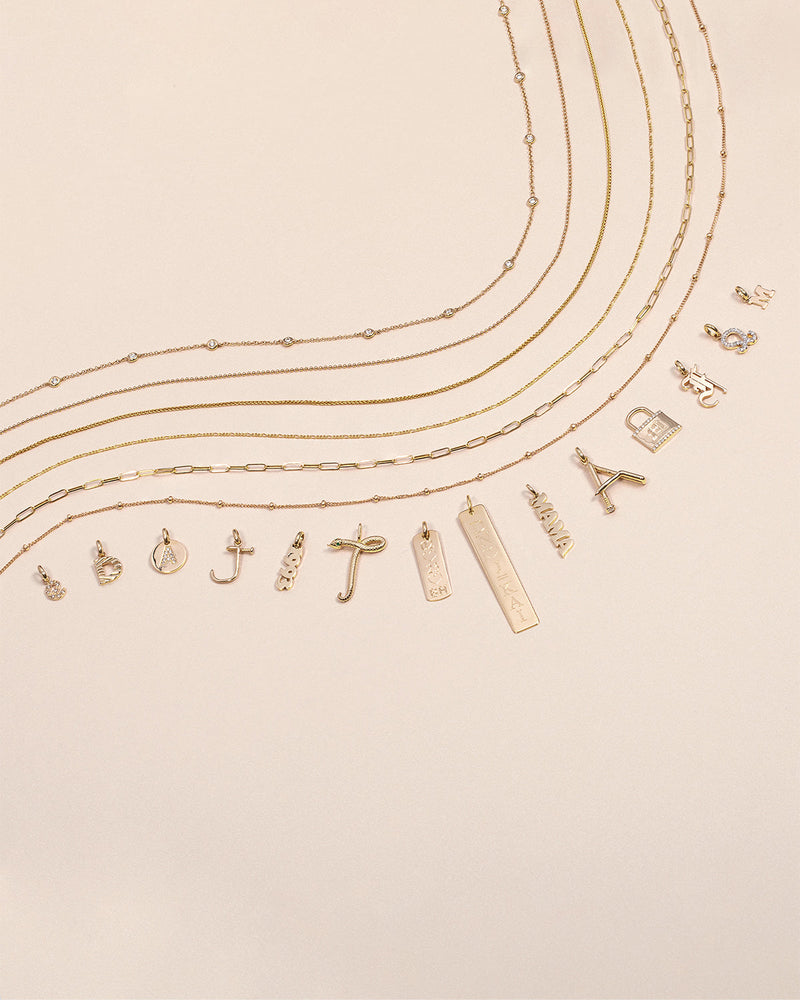 Diamond Station Necklace