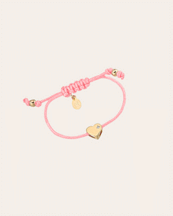 Kids Heart with Diamond Fortune Bracelet