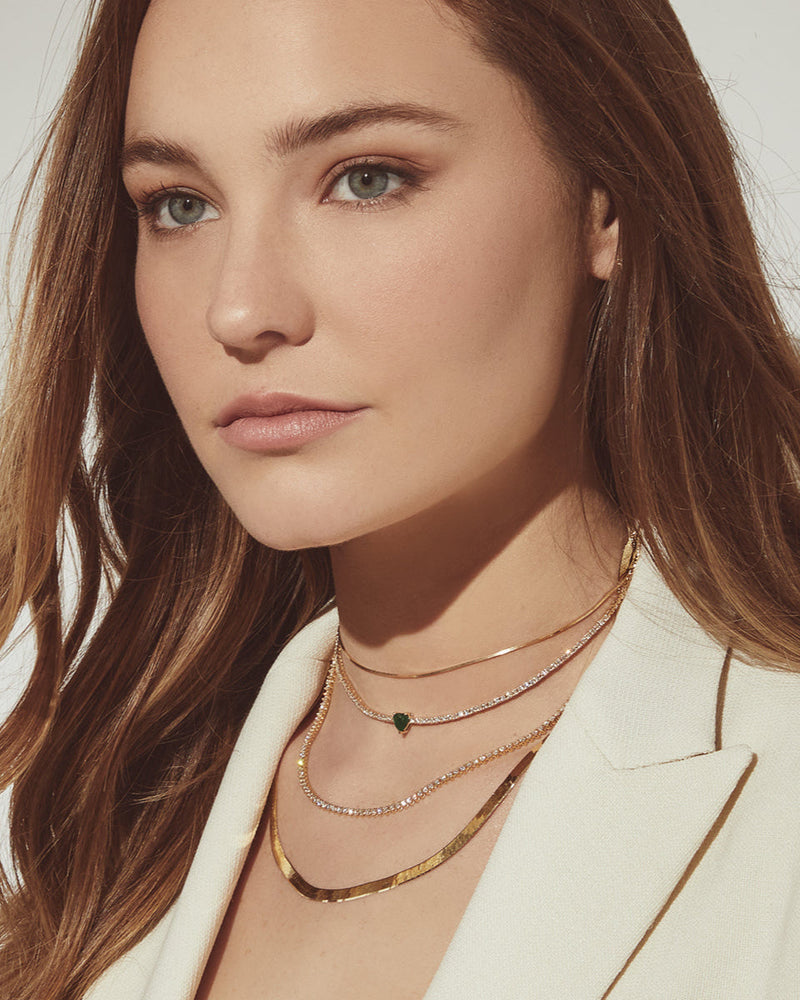 14k Gold Snake Chain Necklace